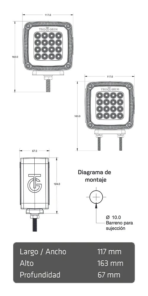 Trogrim Diagrama Direccionales PL-603h