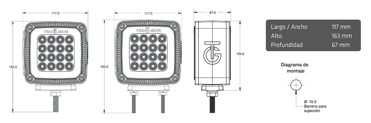 Trogrim Diagrama Direccionales PL-603h