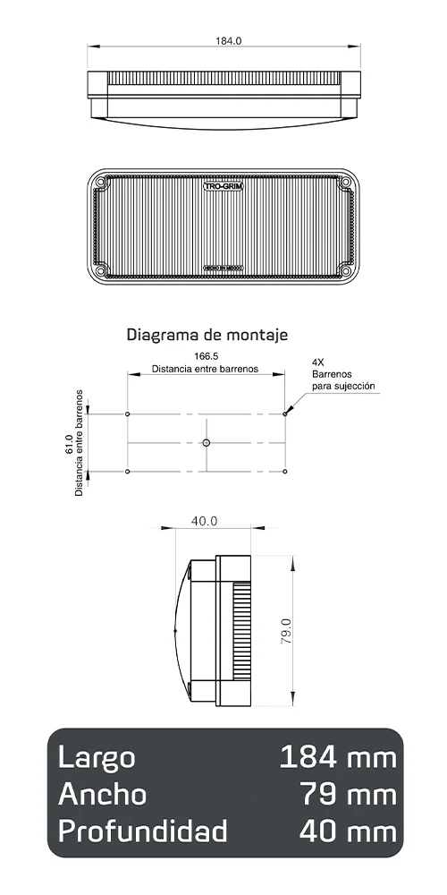 Trogrim Faros Emergencia PL-e7x3