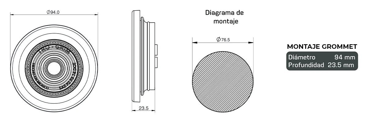 Trogrim faros diagrama SERIES PL-242-SM