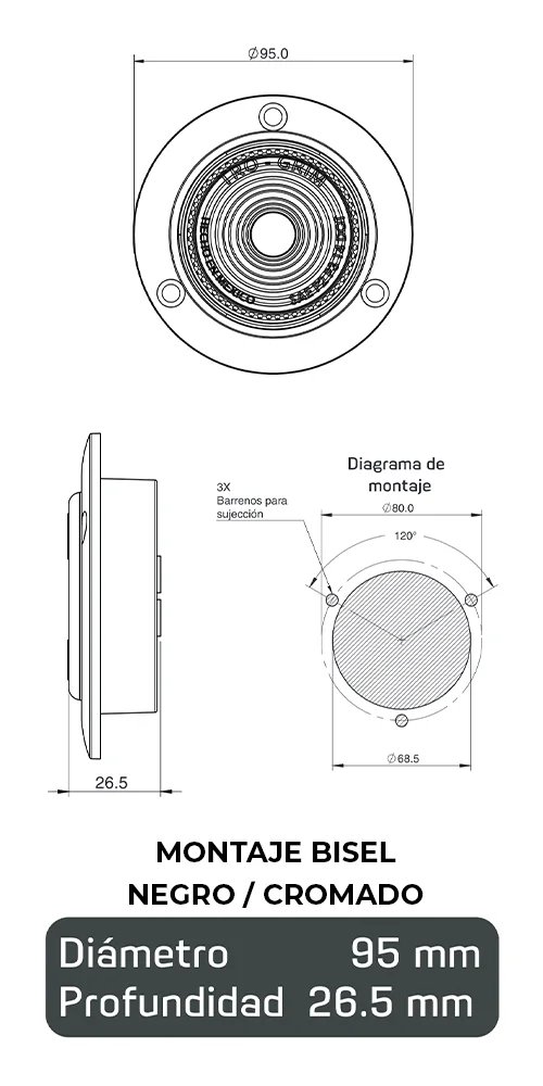 Trogrim faros diagrama SERIES PL-222