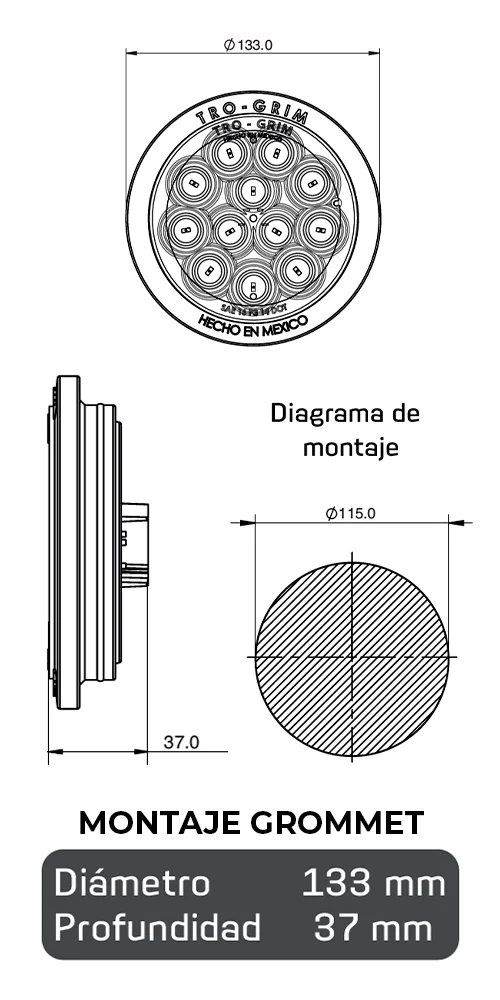 Trogrim faros DIAGRAMA SERIES PL-243