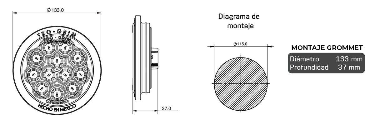 Trogrim faros DIAGRAMA SERIES PL-243