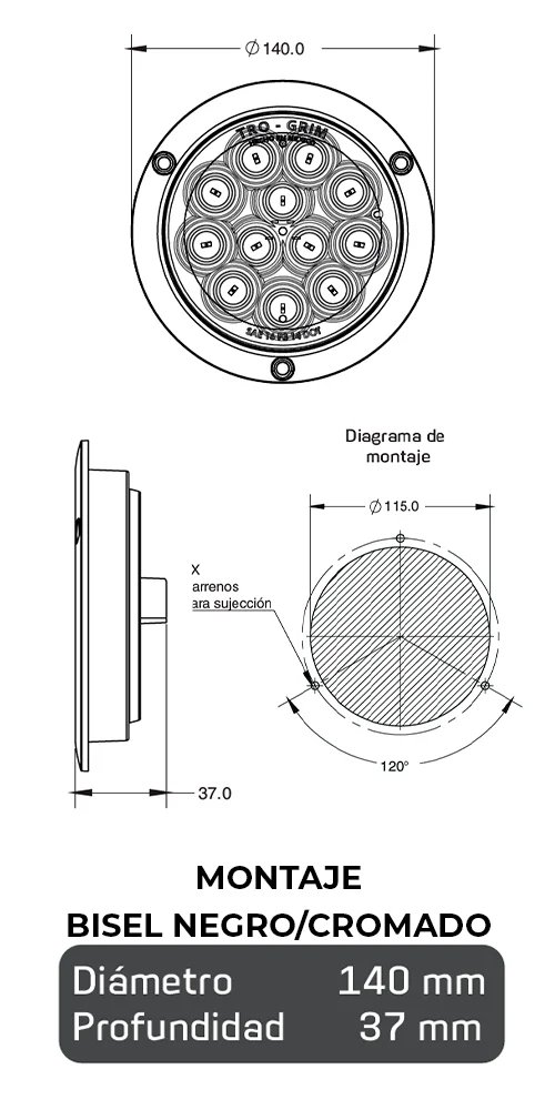 Trogrim faros DIAGRAMA SERIES PL-243