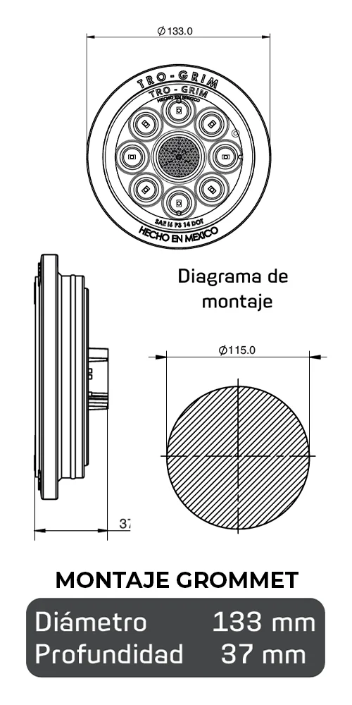 Trogrim faros DIAGRAMA SERIES PL-243