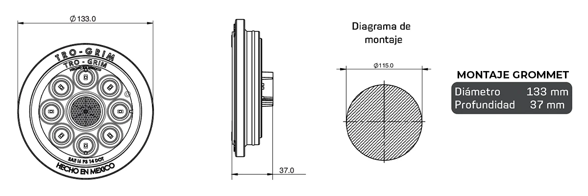 Trogrim faros DIAGRAMA SERIES PL-243