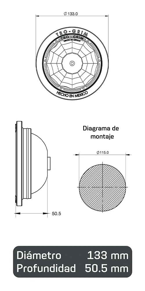 Trogrim faros DIAGRAMA SERIES PL-243HU-24