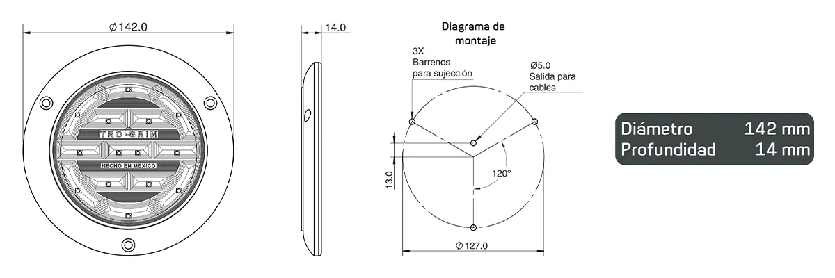 Trogrim faros DIAGRAMA SERIES PL-273