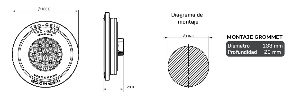 Trogrim faros DIAGRAMA SERIES PL-343