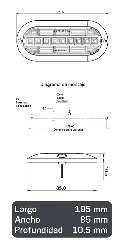 Trogrim faros DIAGRAMA SERIES PL-169