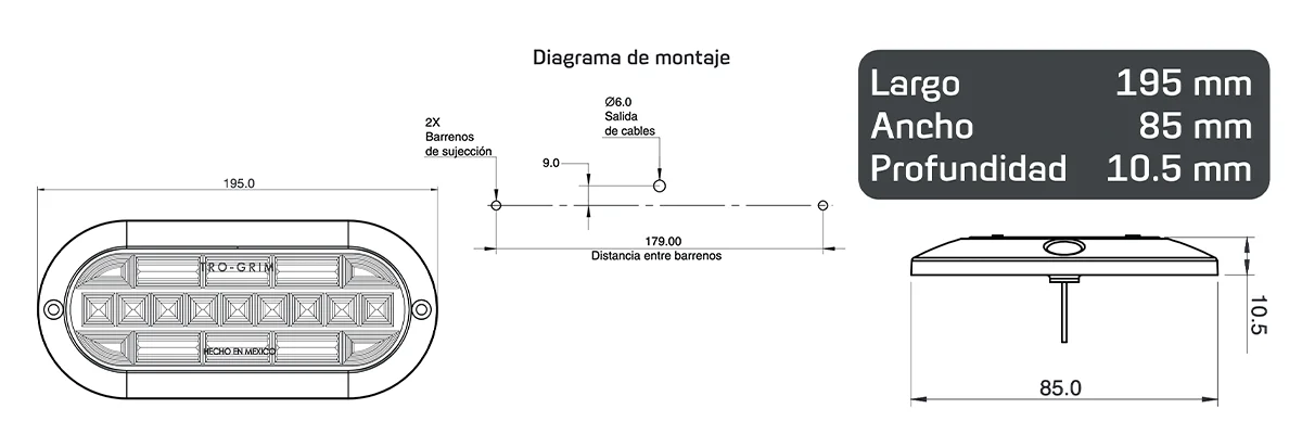 Trogrim faros DIAGRAMA SERIES PL-169