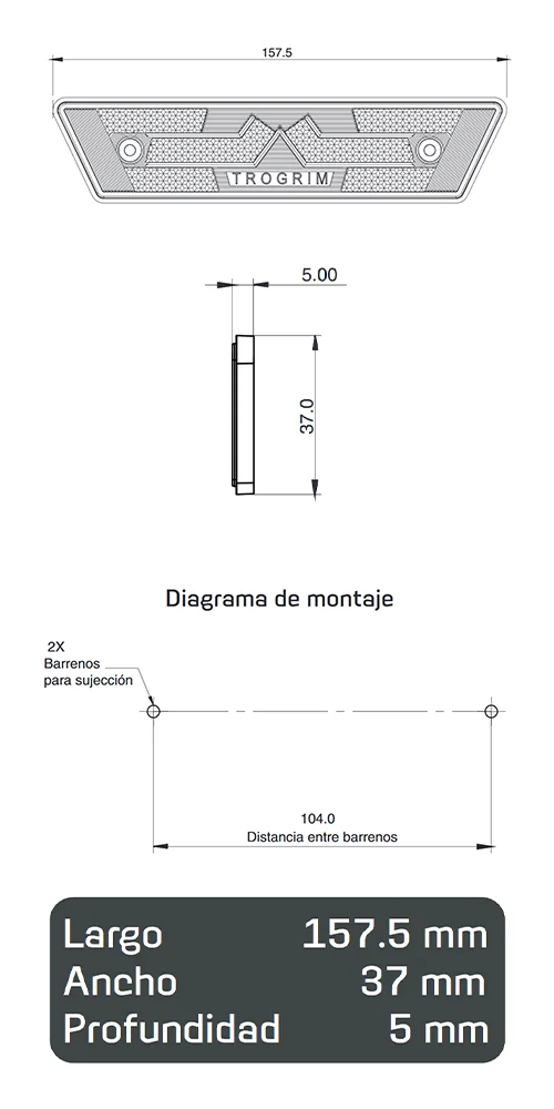 Trogrim faros Diagrama SERIES MR-TRAP-AY