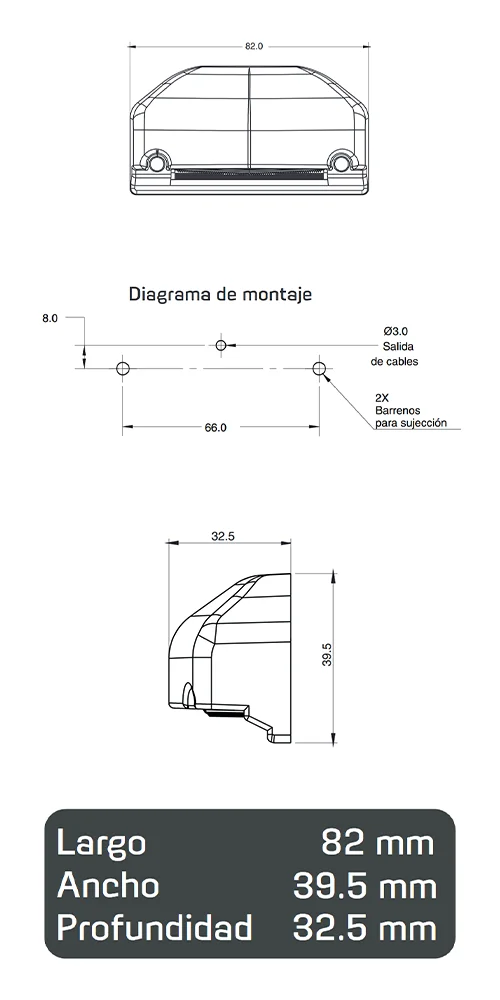 Trogrim faros Diagrama SERIES PL-165BN-A