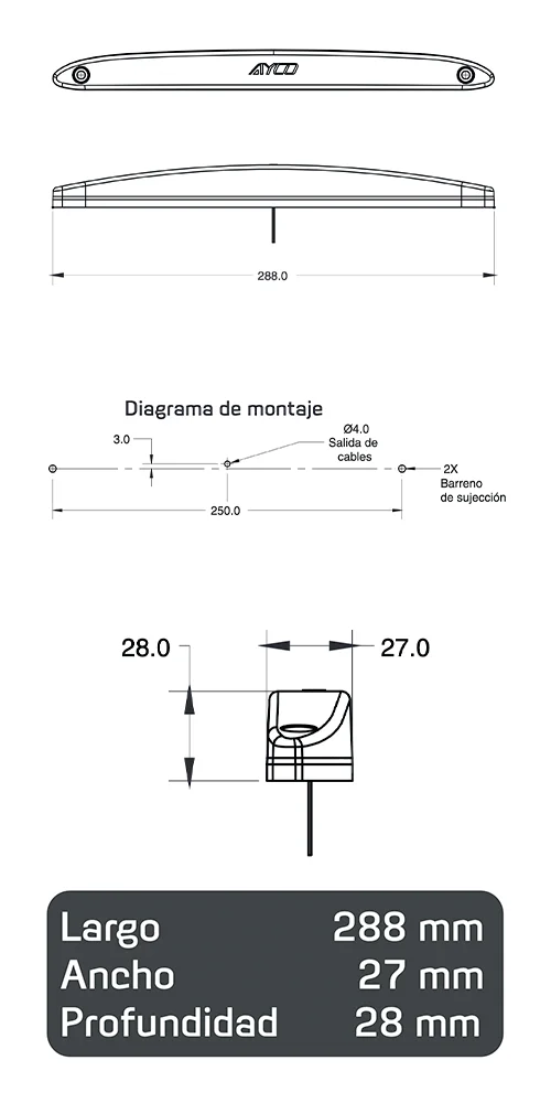 Trogrim faros Diagrama SERIES PL-245bb-ay