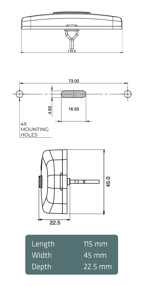 faros laterales diagrama series PL-183