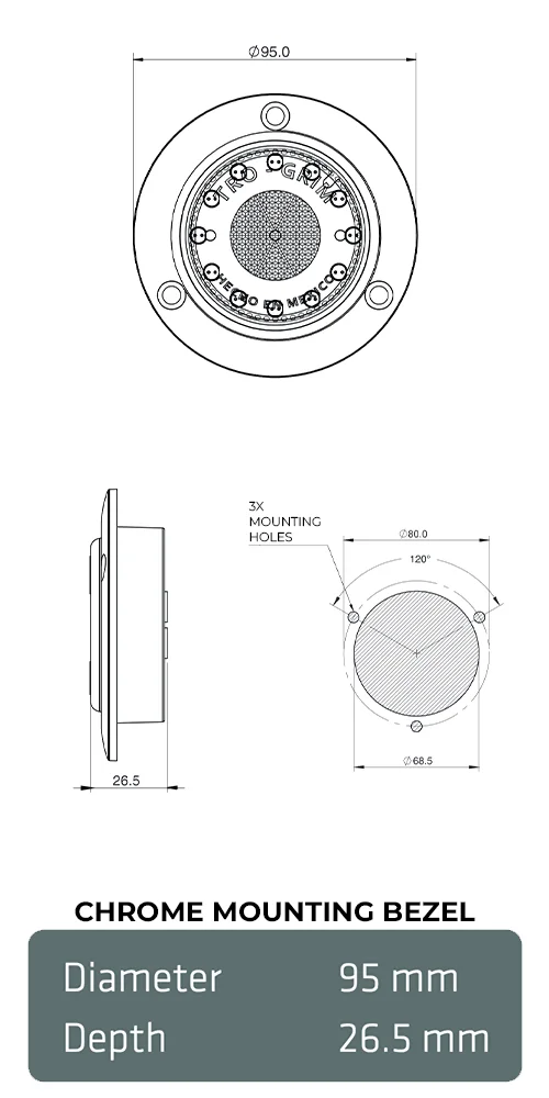 Trogrim faros montaje SERIES PL-242CR-12