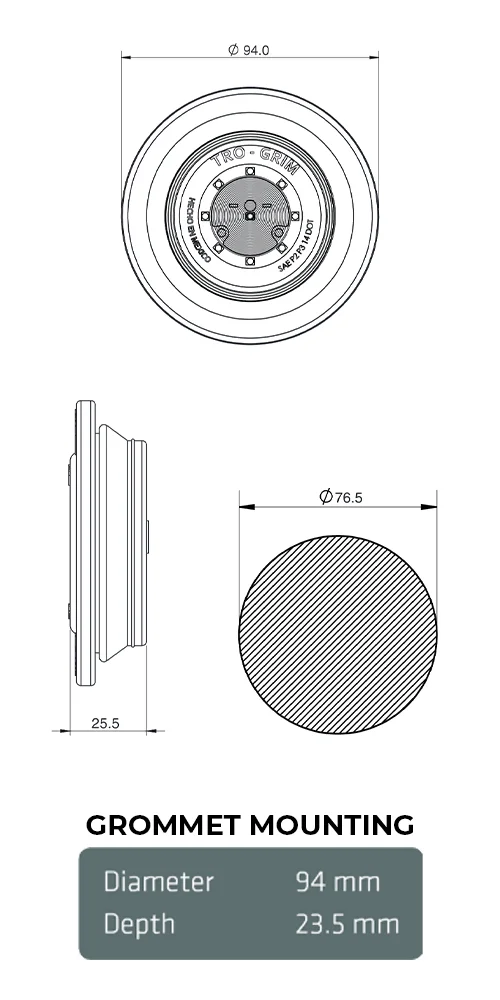 Trogrim faros montaje series PL-342