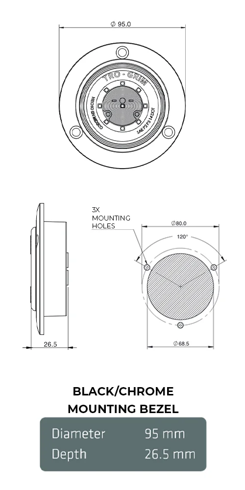 Trogrim faros montaje series PL-342