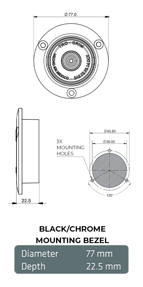 Trogrim faros diagrama series PL-341