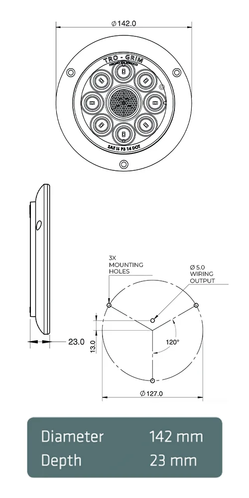 Trogrim faros DIAGRAMA SERIES PL-263