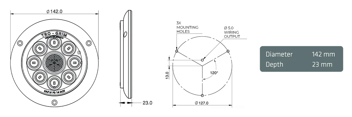 Trogrim faros DIAGRAMA SERIES PL-263