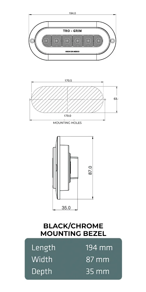 Trogrim faros DIAGRAMA SERIES PL-339cr-mf-r