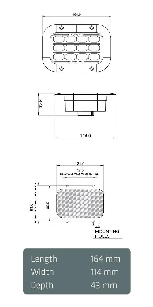 Trogrim faros Traseros SERIES PL-244